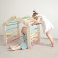 BusyKids Kleines faltbares Kletterset Regenbogen